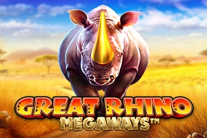 Арт слота Great Rhino Megaways